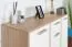 Büro Komplett - Set A Palpala, 5-teilig, Farbe: Eiche Sonoma / Weiß