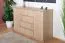 Kommode Olavarria 04, Farbe: Sonoma Eiche - 85 x 138 x 41 cm (H x B x T)