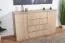 Kommode Olavarria 04, Farbe: Sonoma Eiche - 85 x 138 x 41 cm (H x B x T)