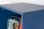 Jugendzimmer - Regal Skalle 01, Farbe: Blau - Abmessungen: 94 x 47 x 35 cm (H x B x T)