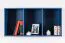Jugendzimmer - Regal Skalle 01, Farbe: Blau - Abmessungen: 94 x 47 x 35 cm (H x B x T)