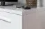 TV-Unterschrank Garim 28, Farbe: Weiß Hochglanz - 46 x 150 x 45 cm (H x B x T)