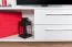 TV-Unterschrank Garim 28, Farbe: Weiß Hochglanz - 46 x 150 x 45 cm (H x B x T)