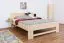 Kinderbett / Jugendbett Buche massiv Vollholz natur 110, inkl. Lattenrost - 140 x 200 cm (B x L)