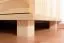 Kommode Kiefer massiv Vollholz natur Columba 06 - Abmessungen: 101,50 x 80 x 50 cm (H x B x T) 