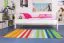 Kinderbett 90 x 200 cm | Massivholz: Buche | Weiß Lackiert Abbildung