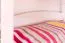 90 x 200 cm Stockbett inkl. Ausziehbett für 3. Liegeplatz 90 x 190 cm (Bettkasten/Stauraum) | Massivholz: Buche | Weiß Lackiert | umbaubar in zwei Einzelbetten | Premium-Qualität | inkl. Rollroste Abbildung