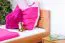 Kinderbett 90 x 200 cm | Massivholz: Buche | Natur Lackiert Abbildung