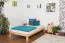 Kinderbett 120 x 200 cm | Massivholz: Kiefer | Natur Lackiert | inkl. Rollrost Abbildung