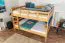 Etagenbett für Erwachsene | für bis zu 4 Personen | 160 x 200 cm | Massivholz Buche | Natur lackiert | umbaubar | Premium Qualität Abbildung