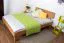 Eiche-Bett massiv | 140 x 200 cm | Eiche | Geölt Abbildung
