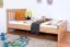 Kinderbett 120 x 200 cm | Massivholz: Buche | Natur Abbildung