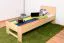 Kinderbett 80 x 200 cm | Massivholz: Buche | Natur Lackiert Abbildung