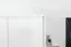 Großer Kleiderschrank | 6 Drehtüren | 4 Schubladen | 8 Fächer | mit 4 Kleiderstangen | 277 cm breit | Farbe: Weiß Abbildung