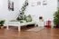 Kinderbett 90 x 190 cm | Massivholz: Buche | Weiß Lackiert Abbildung