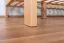 Bettrahmen für Kinder / Kinderbett 120 x 200 cm | Massivholz: Buche | Natur | besonders hohe Qualität Abbildung