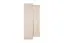102 cm breiter Kleiderschrank mit 2 Türen | Farbe: Beige Abbildung