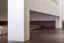 Bettrahmen für Kinder / Kinderbett 80 x 200 cm | Massivholz: Kiefer | Weiß Lackiert Abbildung