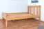 Bettrahmen für Kinder / Kinderbett 120 x 200 cm | Massivholz: Buche | Natur | besonders hohe Qualität Abbildung