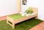 Kinderbett 80 x 200 cm | Massivholz: Buche | Natur Lackiert Abbildung
