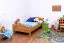 Bettrahmen für Kinder / Kinderbett 100 x 200 cm | Massivholz: Buche | Erle Lackiert Abbildung