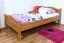 Bettrahmen für Kinder / Kinderbett 100 x 200 cm | Massivholz: Buche | Erle Lackiert Abbildung