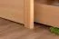 90 x 200 cm Etagenbett mit Stauraum / 2 Schubladen für Jugendliche Massivholz: Buche | Natur Lackiert | umbaubar in 2 Einzelbetten | Premium-Qualität | inkl. Rollroste Abbildung