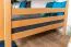 Etagenbett für Kinder 140 x 190 cm | Massivholz: Buche | Natur Lackiert | umbaubar in 2 Einzelbetten | inkl. Rollroste Abbildung