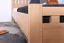 Kinderbett 90 x 200 cm | Massivholz: Buche | Natur Lackiert Abbildung