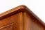 162 cm breiter Kleiderschrank mit 4 Türen, 8 Fächern und 3 Schubladen aus Massiv-Holz | Farbe: Eiche Rustikal | Tiefe: 60 cm Abbildung