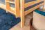 Etagenbett für Kinder 140 x 190 cm | Massivholz: Buche | Natur Lackiert | umbaubar in 2 Einzelbetten | inkl. Rollroste Abbildung