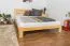 Bett 160 x 200 cm Kiefer Natur mit Lattenrost Abbildung