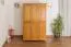 Kleiderschrank, Farbe: Erle 190x120x60 cm Abbildung