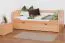 Schubladenbett Buche 90 x 200 cm Natur Abbildung