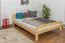 Holzbett Bettgestell Kiefer 160 x 200 cm Natur Abbildung