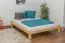 Bett 160 x 200 cm Kiefer Natur mit Lattenrost Abbildung