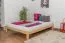 Holzbett Kiefer 160 x 200 cm Natur Abbildung