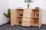 Sideboard, Kiefer massiv, Breite: 150 cm, Farbe: Natur Abbildung