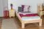 Futonbett Kiefer 90 x 200 cm Natur mit Lattenrost Abbildung