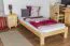 Bettgestell Kiefer 90 x 200 cm Natur Abbildung