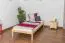 Kiefer Futonbett 90 x 200 cm Natur Abbildung