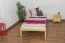 Futonbett Kiefer 90 x 200 cm Natur mit Lattenrost Abbildung
