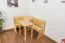 Kiefer Tisch 50 x 80 cm Abbildung