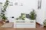 Weißes Buche Holzbett 120 x 200 cm Weiß Abbildung