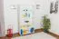 Standregal, 100 cm breit, Kiefer Holz-Massiv, Farbe: Weiß Abbildung