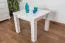 Sofatisch Kaffeetisch Couchtisch Kiefer Massivholz Weiß 50x60x60 cm Abbildung