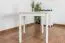 Holztisch Tisch 80x80 cm Kiefer massiv, Farbe: Weiß Abbildung