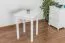 Esstisch Esszimmertisch 60x60 cm Kiefer massiv, Farbe: Weiß Abbildung