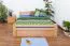 Stauraumbett Buche massiv 160 x 200 cm Natur Abbildung