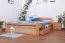 Buche Schubladenbett 180 x 200 cm Natur Abbildung